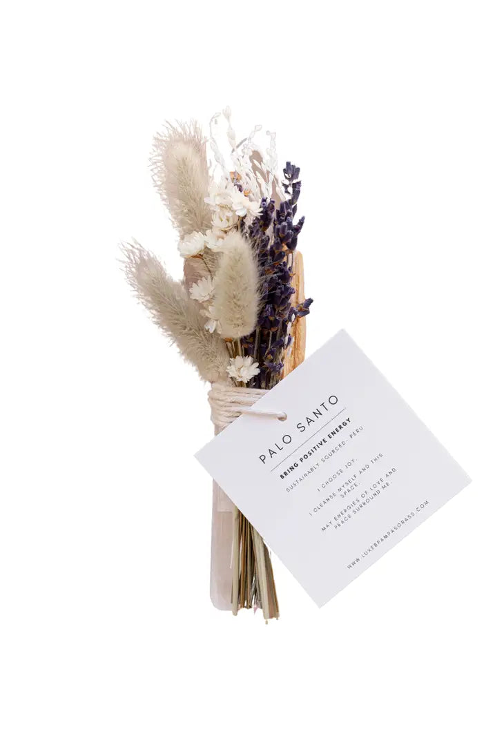 Luxe B. - Selenite + Dried Flowers