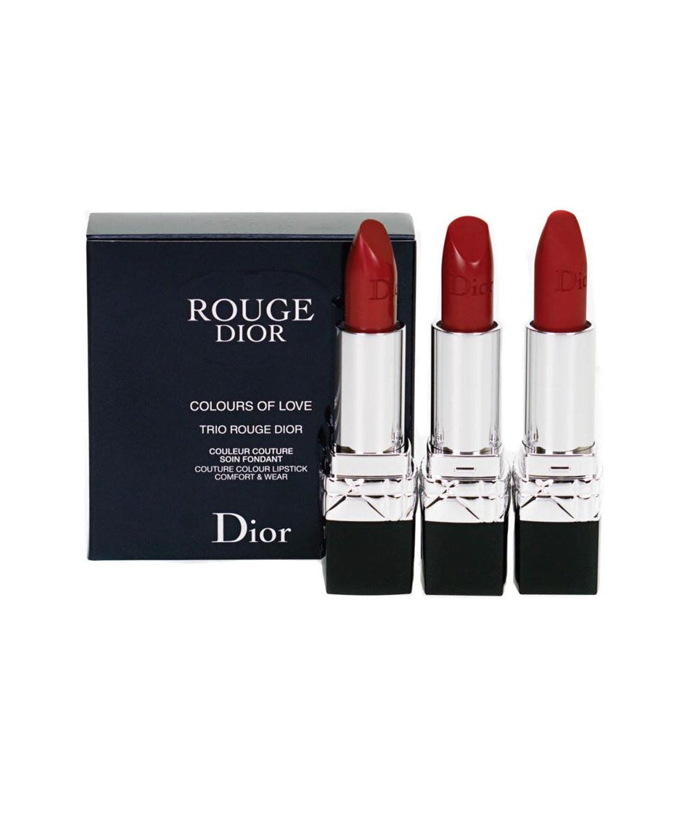 Dior Makeup Travel Set Luggage Tag, Mini 999 : Rouge Nail Polish and  Lipstick