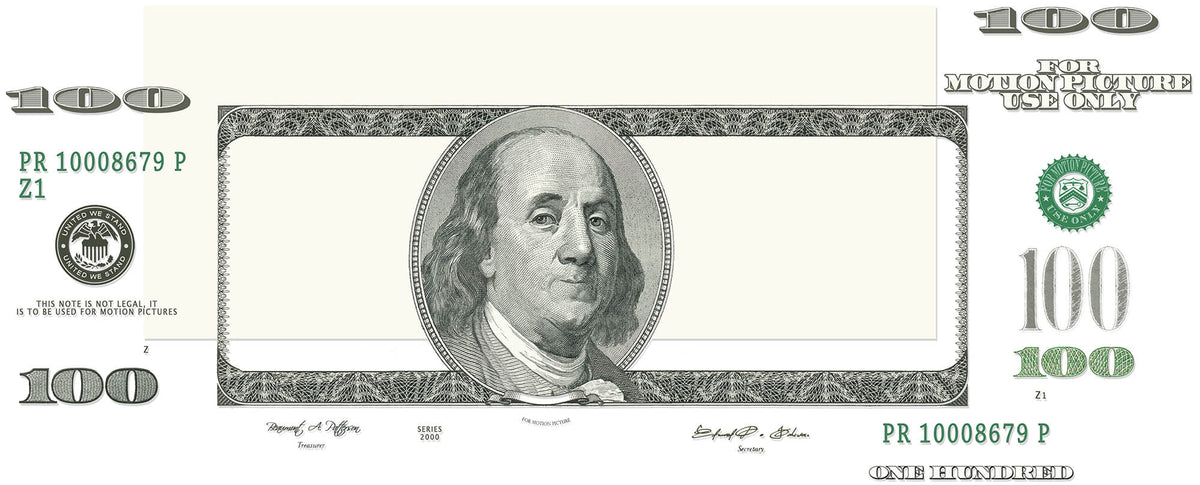 50 dollar bill template