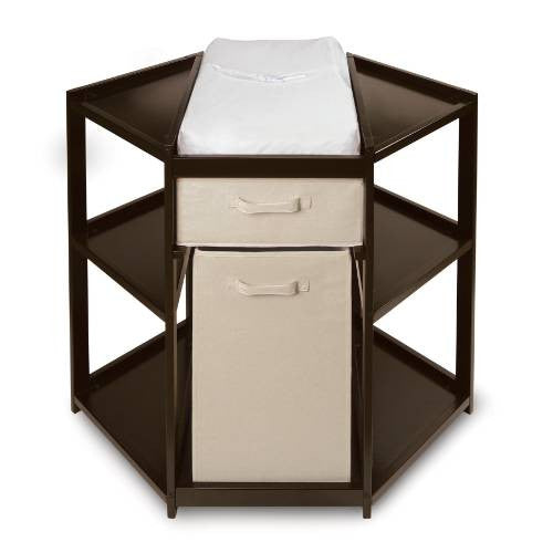 badger basket diaper corner changing table