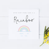 Rainbow Pocket Hug Card
