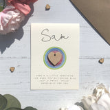 Rainbow Pocket Hug Token Card