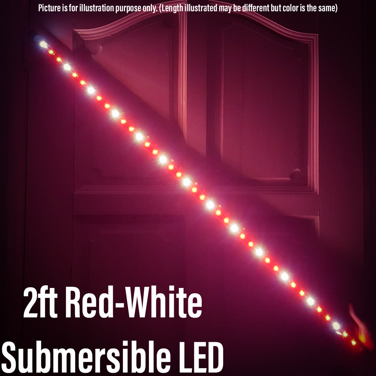 red submersible led lights