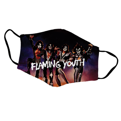 Flaming Youth Face Mask