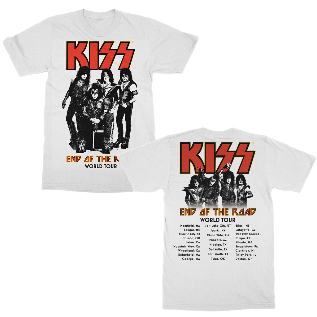 2021 World Tour T-Shirt Front & Back