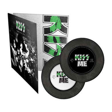 KISS Me Vinyl Coaster Set