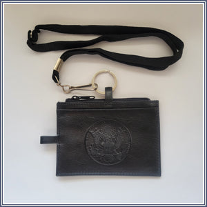Lanyard - Leather ID Holder – Supreme Historical Society - Gift Shop