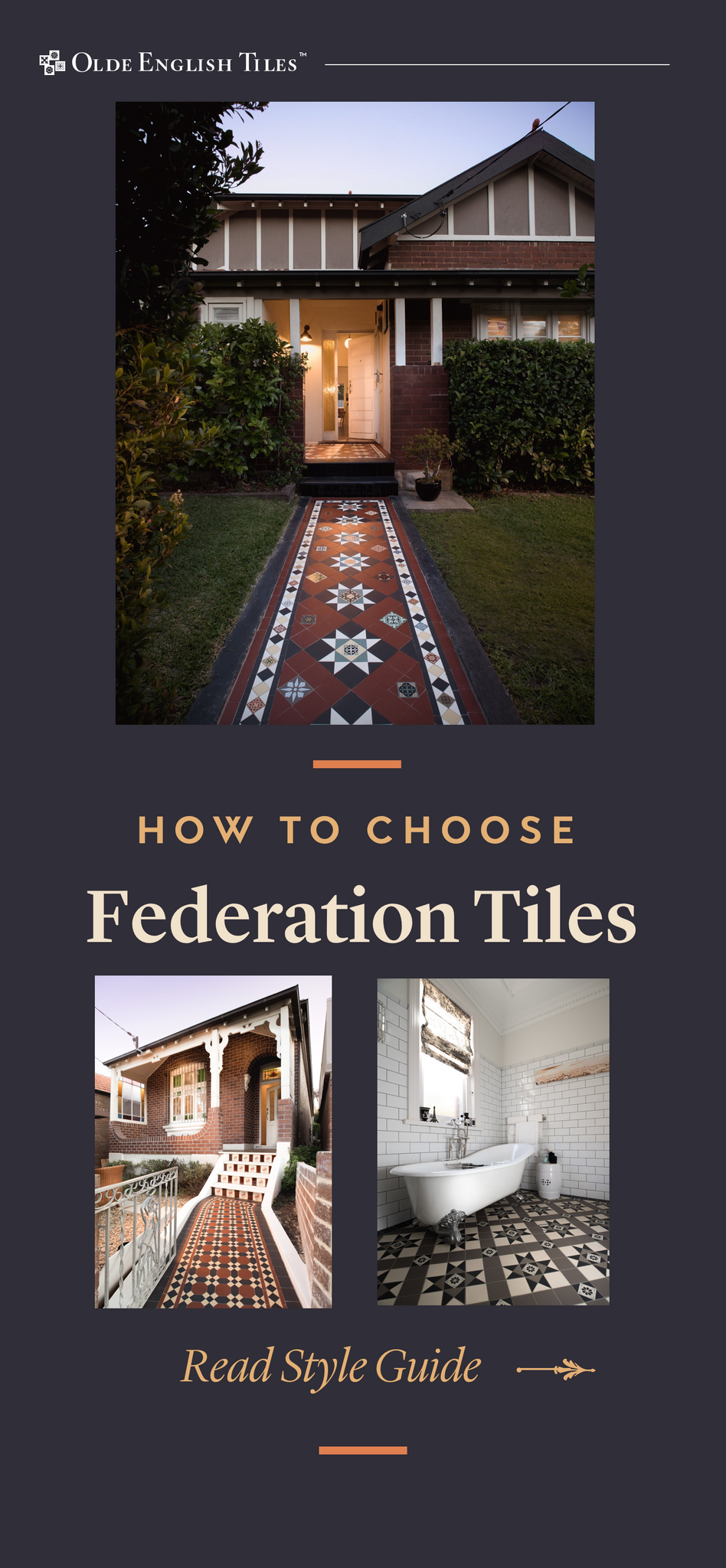 How to choose tiles for a federation home
