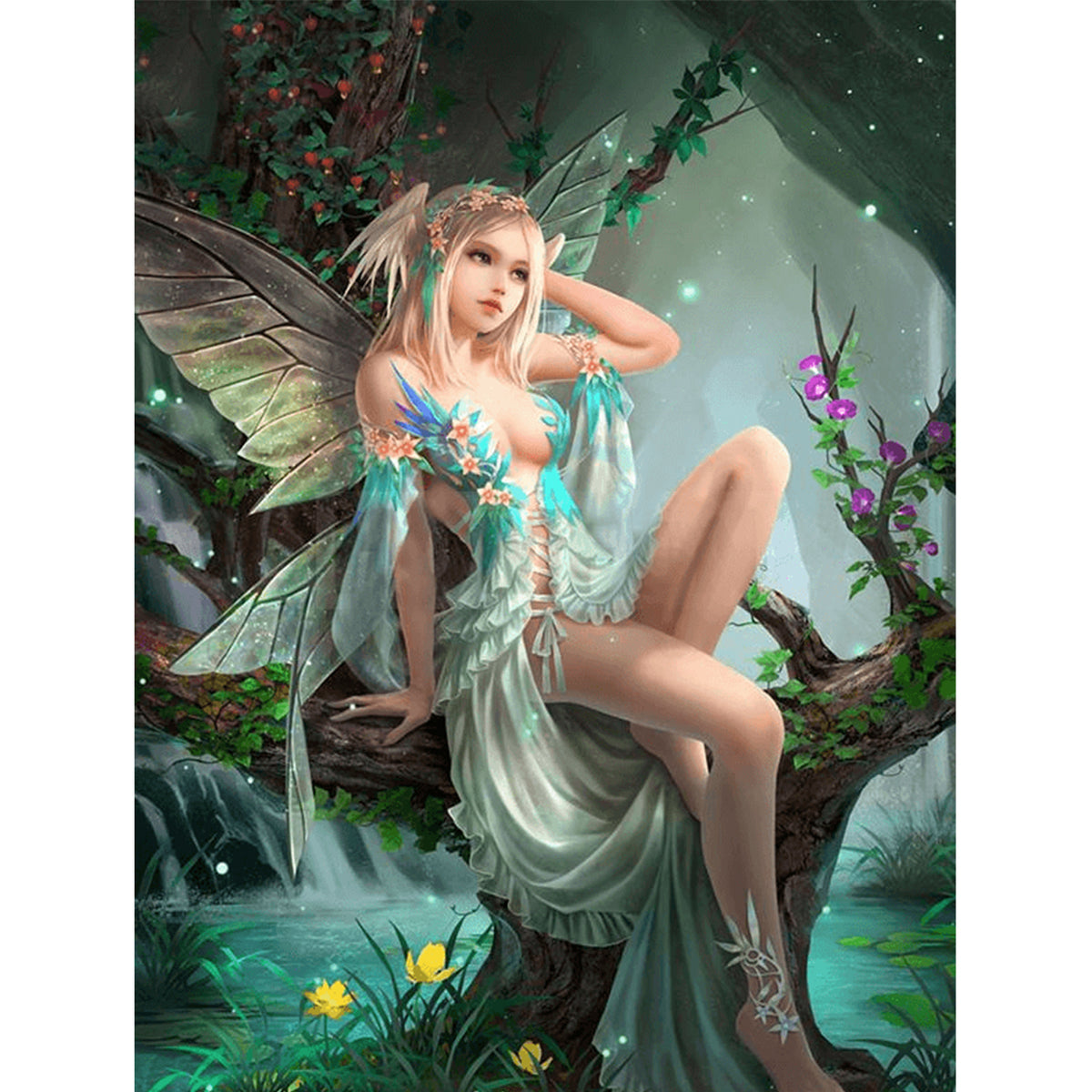 forest-elf-princess-beauty-5d-diamond-painting-5diamondpainting
