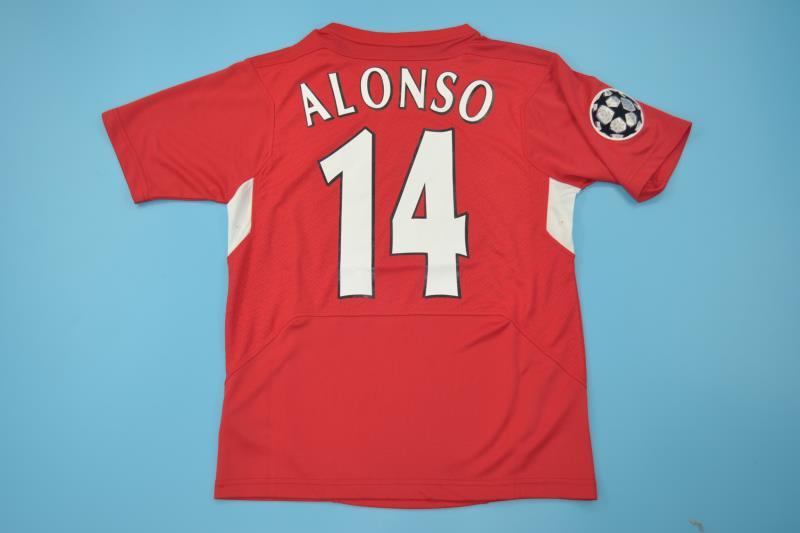 xabi alonso jersey number