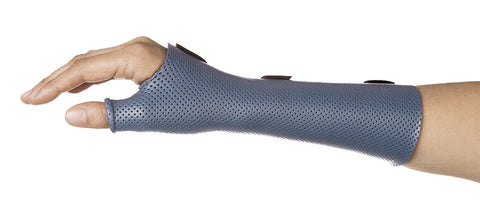 Long Thumb Opponens Orthosis in Orfilight Atomic Blue NS.