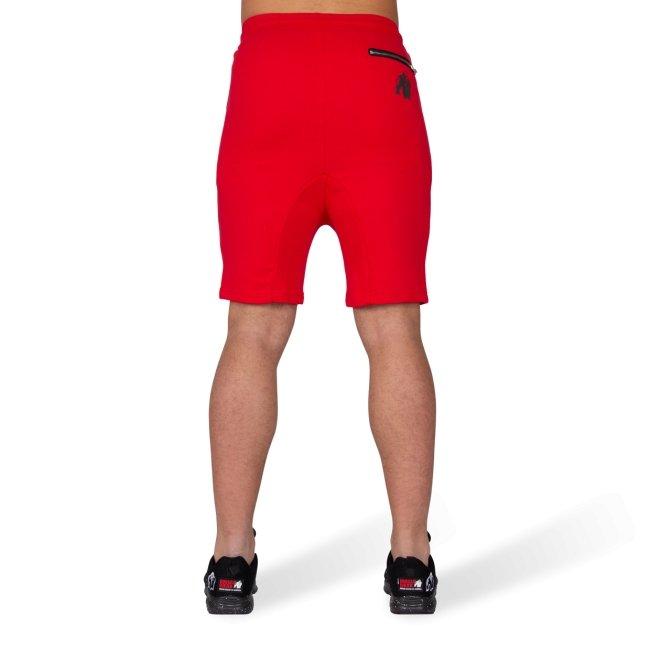 Gorilla Wear Alabama Drop Crotch Shorts Red 