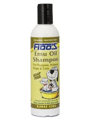 fido's emu oil shampoo