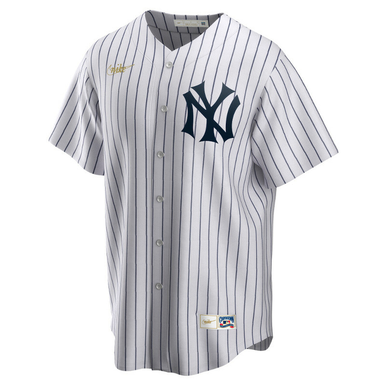 MLB New York Yankees (Blank) Men's Replica Baseball Jersey.