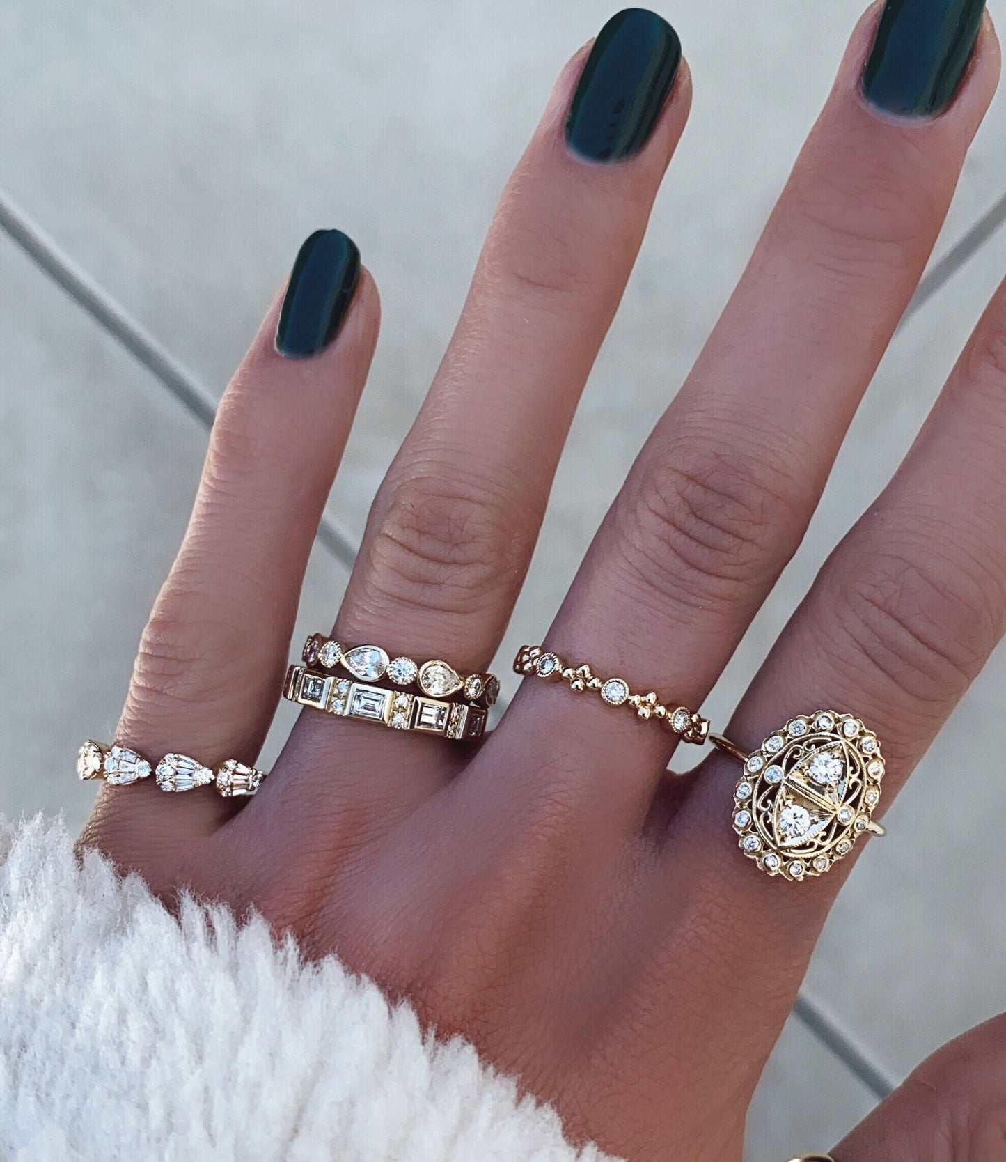oval diamond ring