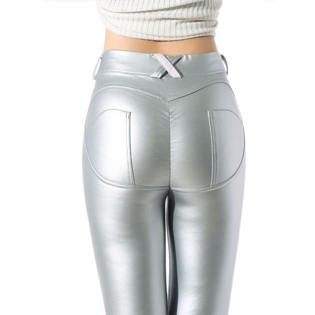 leather pants women's clothing