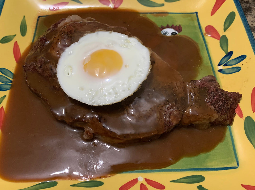 Steak And Egg Portuguese Style Bife A Portuguesa Everyday Portuguese