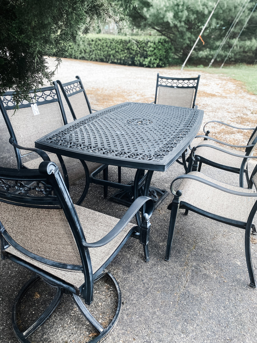 garden treasures patio dining set