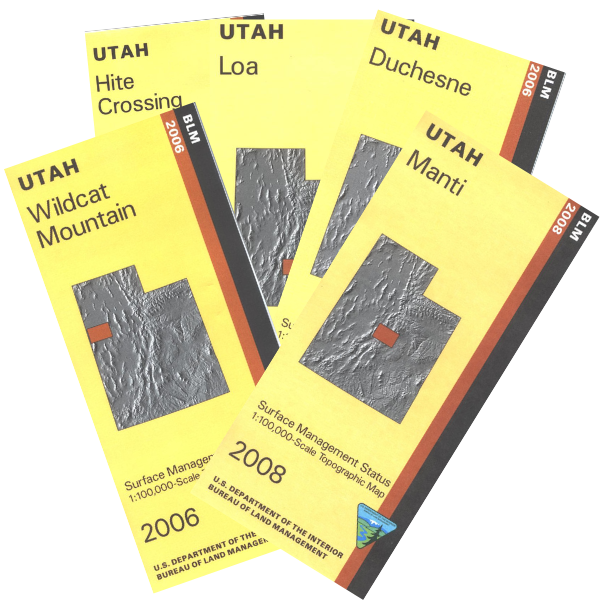Utah Blm Maps Public Lands Interpretive Association 9310