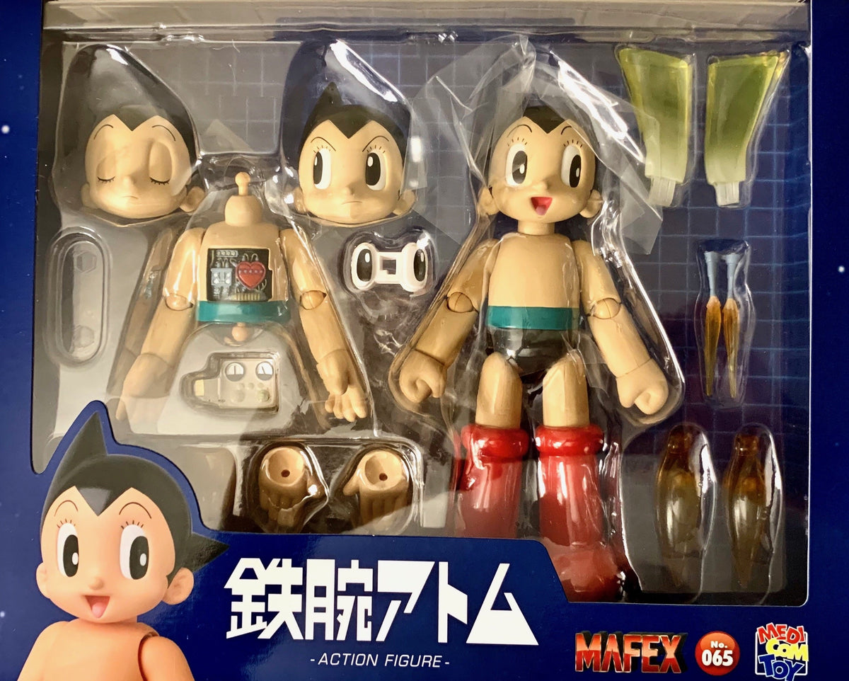 ASTRO BOY 7" tall Ball Action Figure by Mafex accessories NoveltyHaus