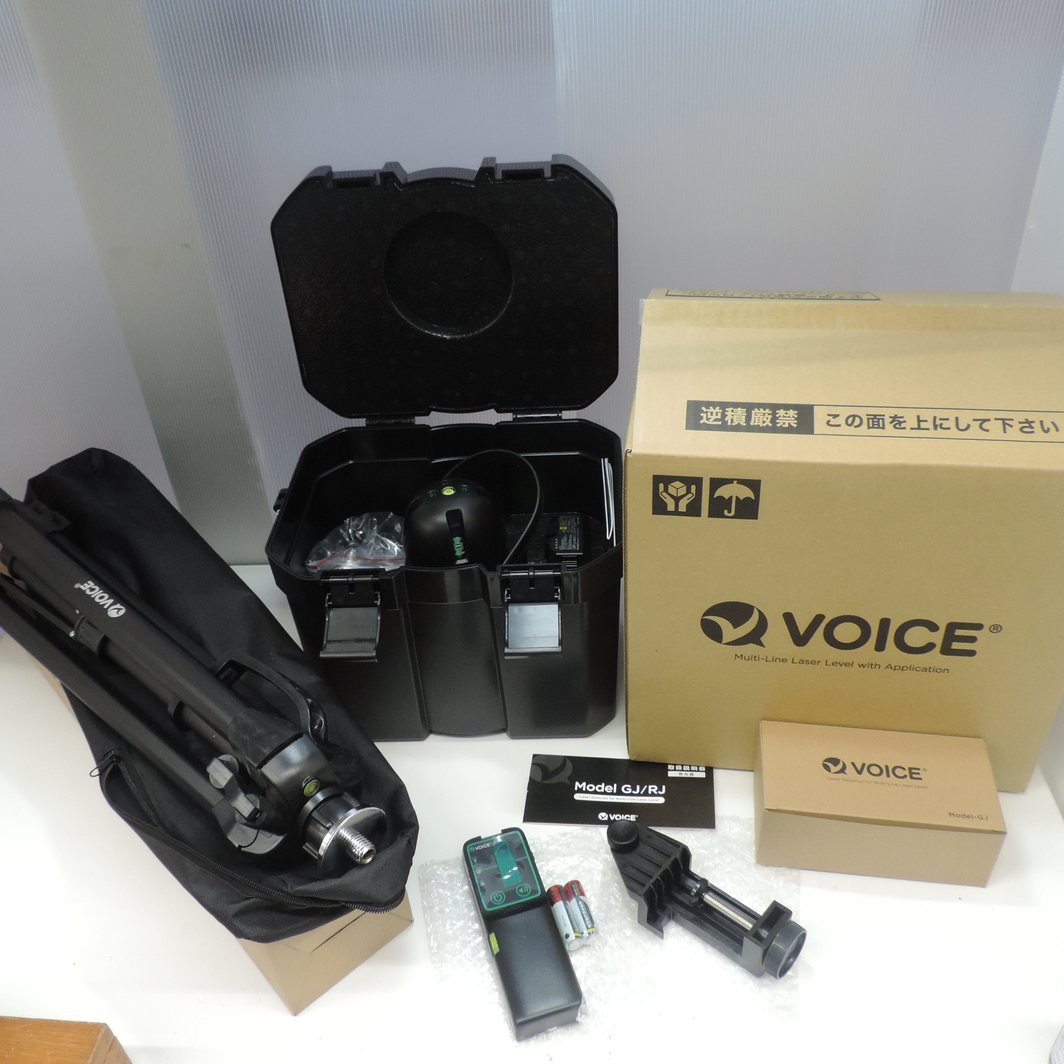 倉 VOICE Model-GJ グリーンレーザー墨出し器用 受光器