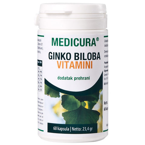 Medicura Ginko Biloba 60 kapsula