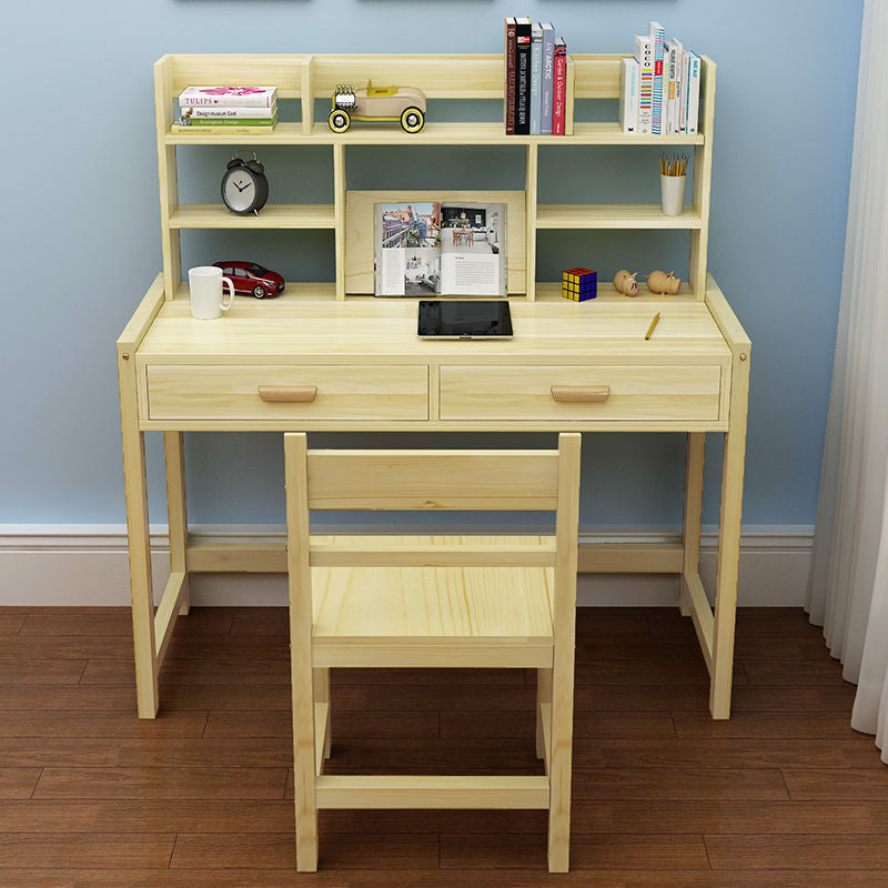 Solid Wood Children S Study Table Can Be Raised And Lowered