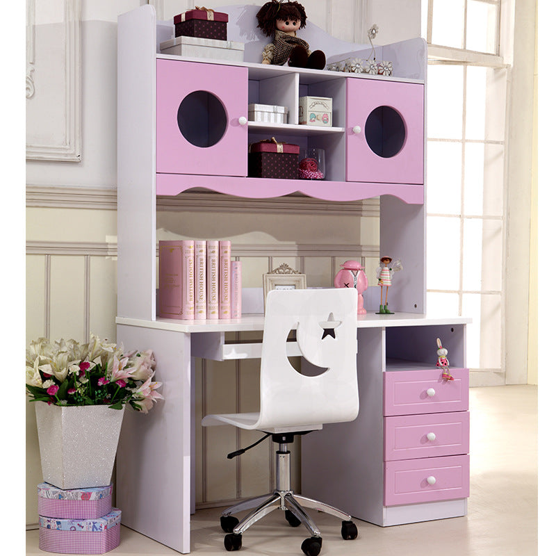 Children S Furniture Multi Function Bookshelf Computer Desk