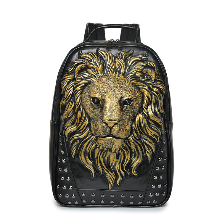 lion face backpack