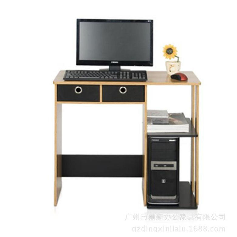 Simple Modern Home Assembly Student Desk Computer Desk Combination