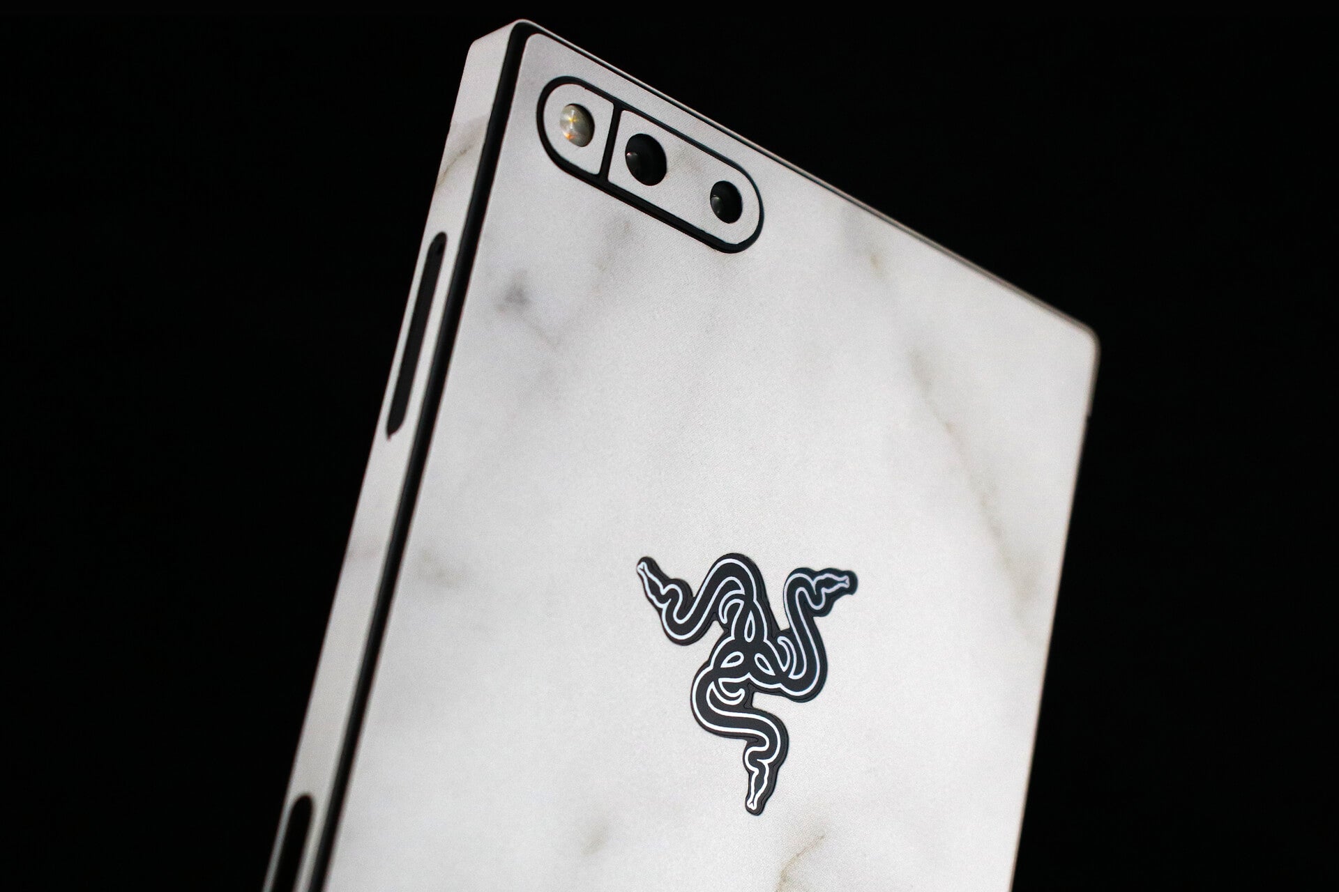 Razer Phone White Marble Skins