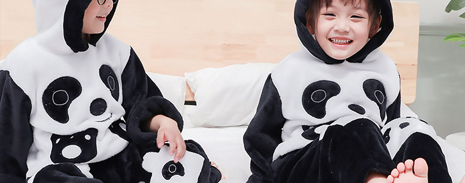 Pyjama panda enfant chambre