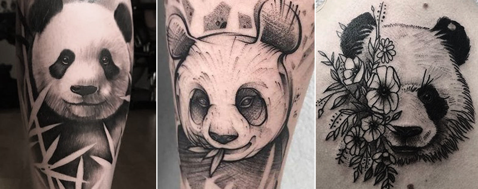 Tatouage Panda exemple