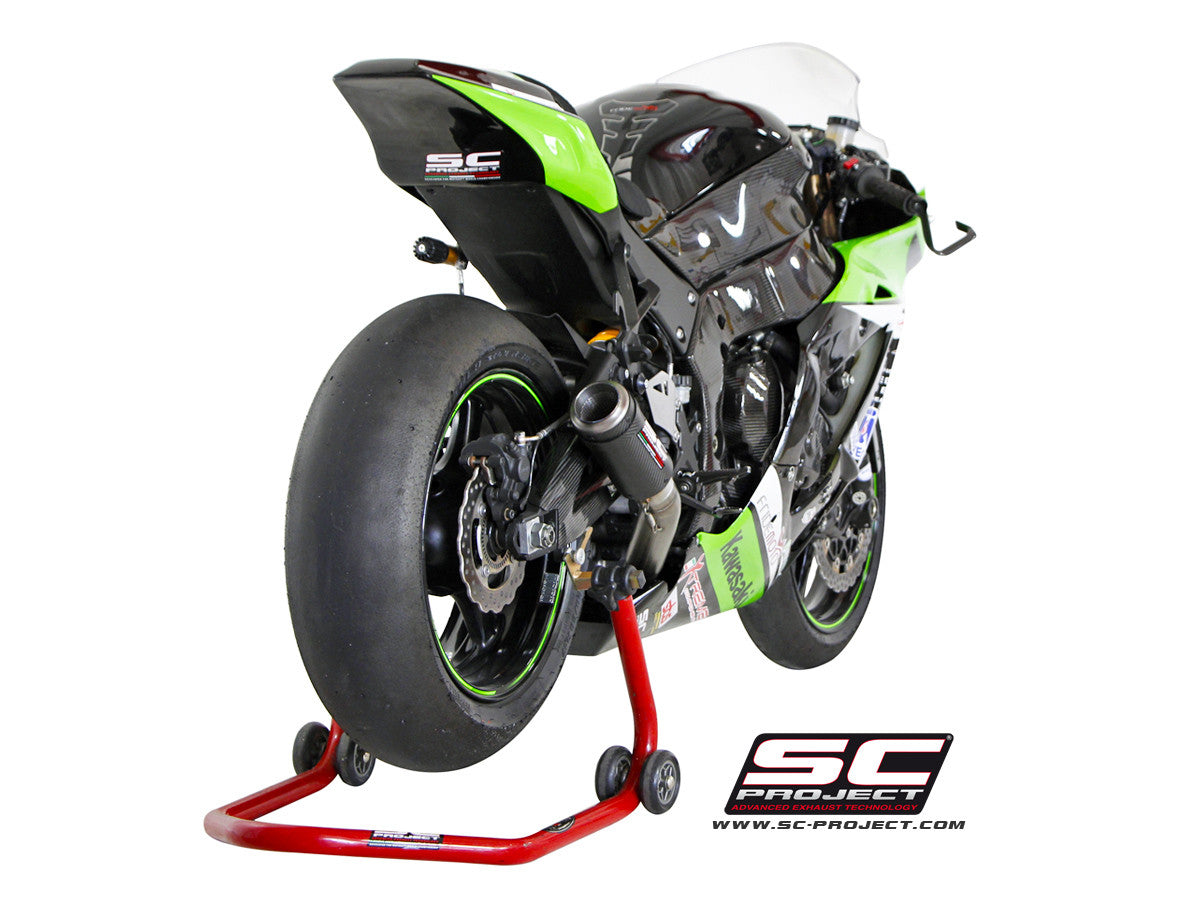 SC-PROJECT CR-Tスリップオンサイレンサー ZX10R 11~15 ブラック系