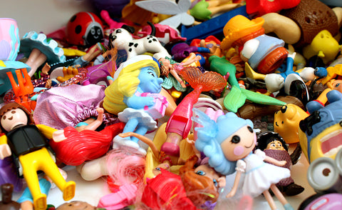 Pile of old toys