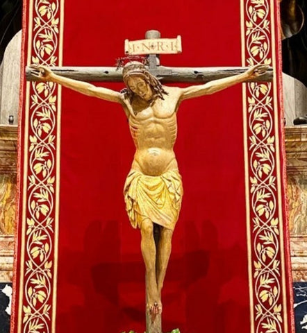 Representation of Jesus of the Cross from a Church