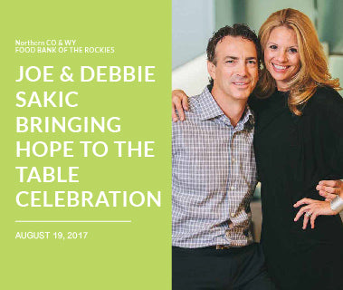 Joe & Debbie Sakic Bringing Hope to the Table Celebration