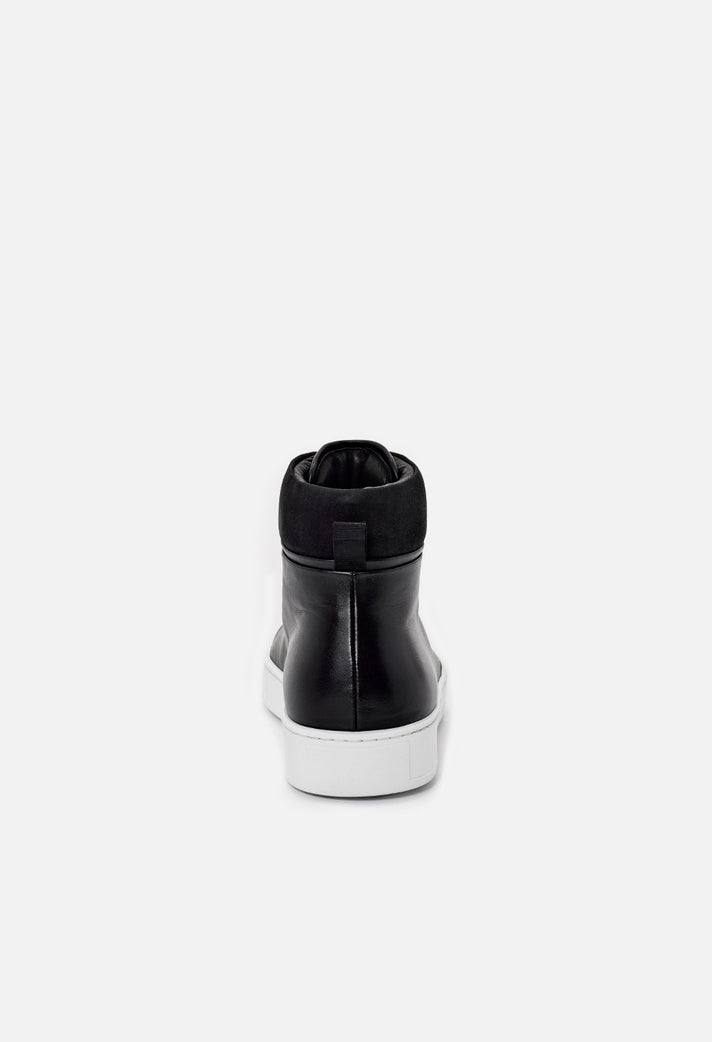 LEATHER HIGH / BLACK