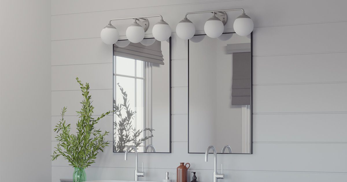 how to remove light fixture bathroom