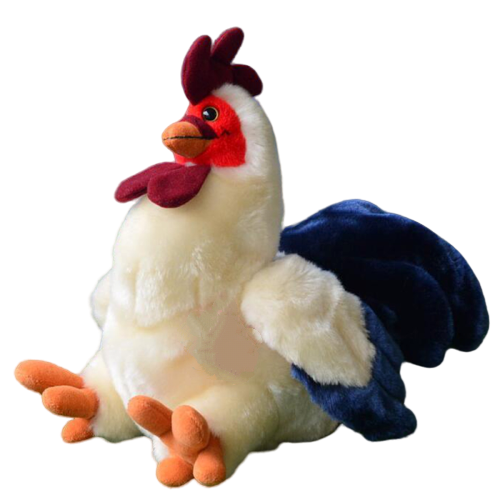 coq peluche