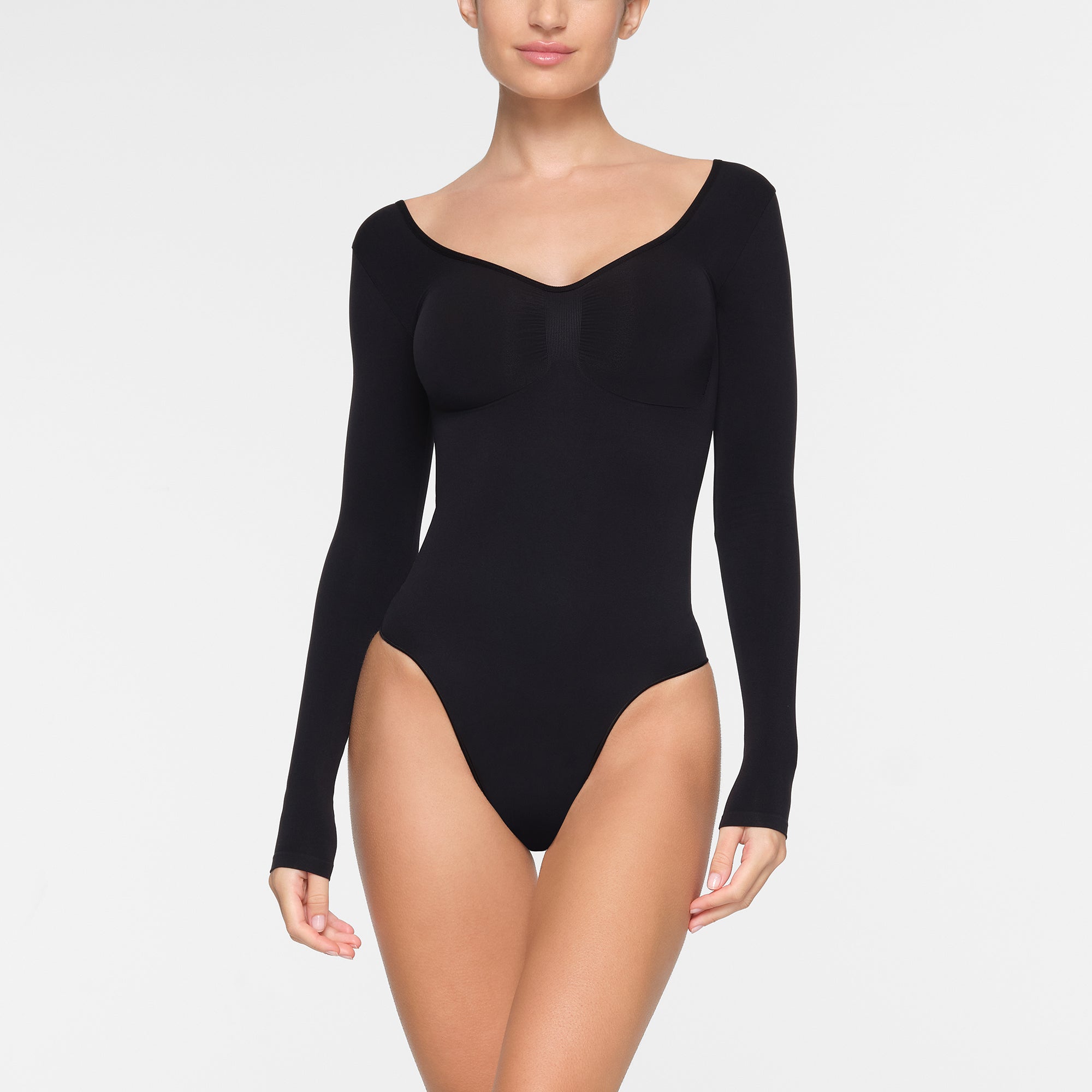 Seamless Skims shapewear bodysuit Full body front and back coverage - Black, Shop Today. Get it Tomorrow!