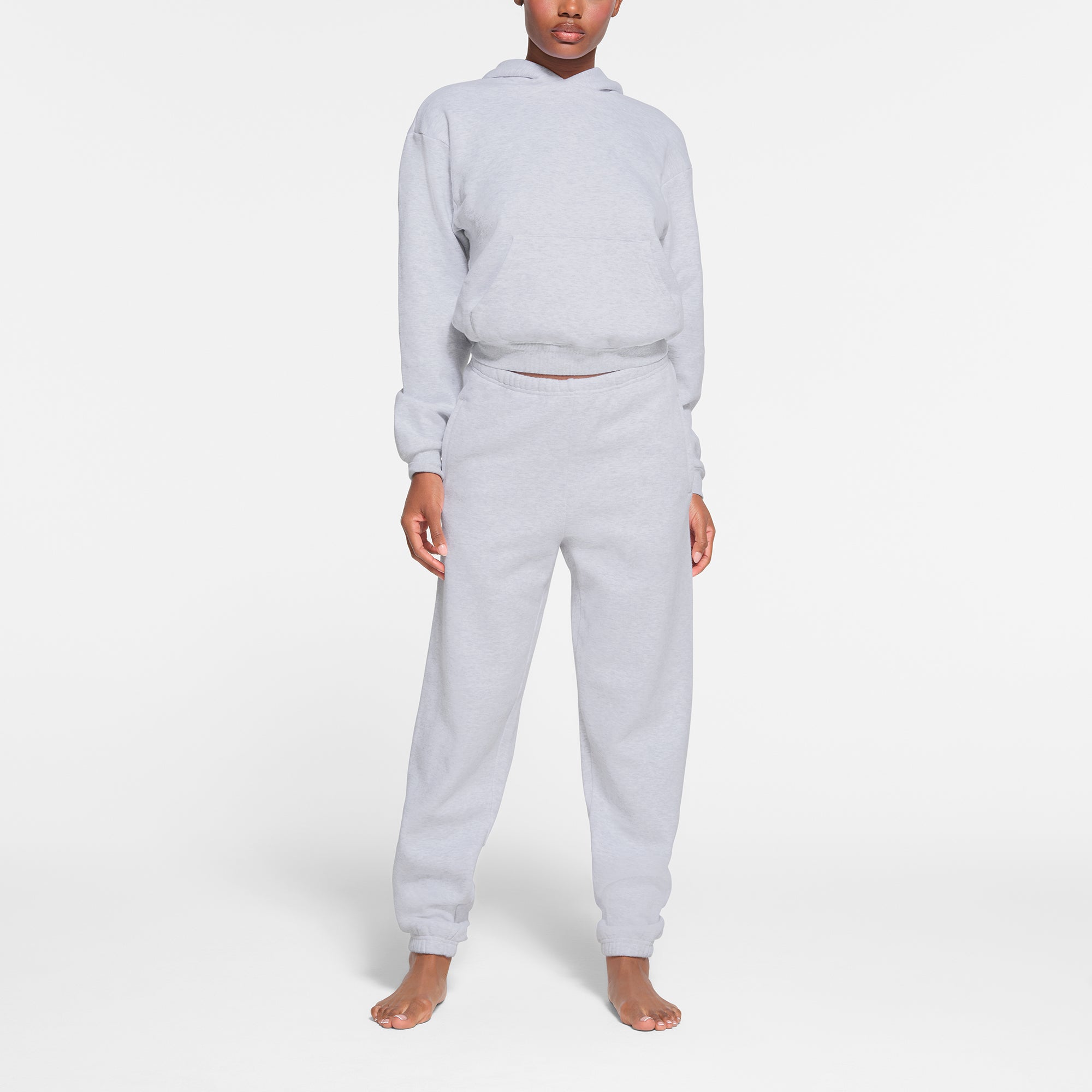 Finding Time Jogger Set - Heather Grey