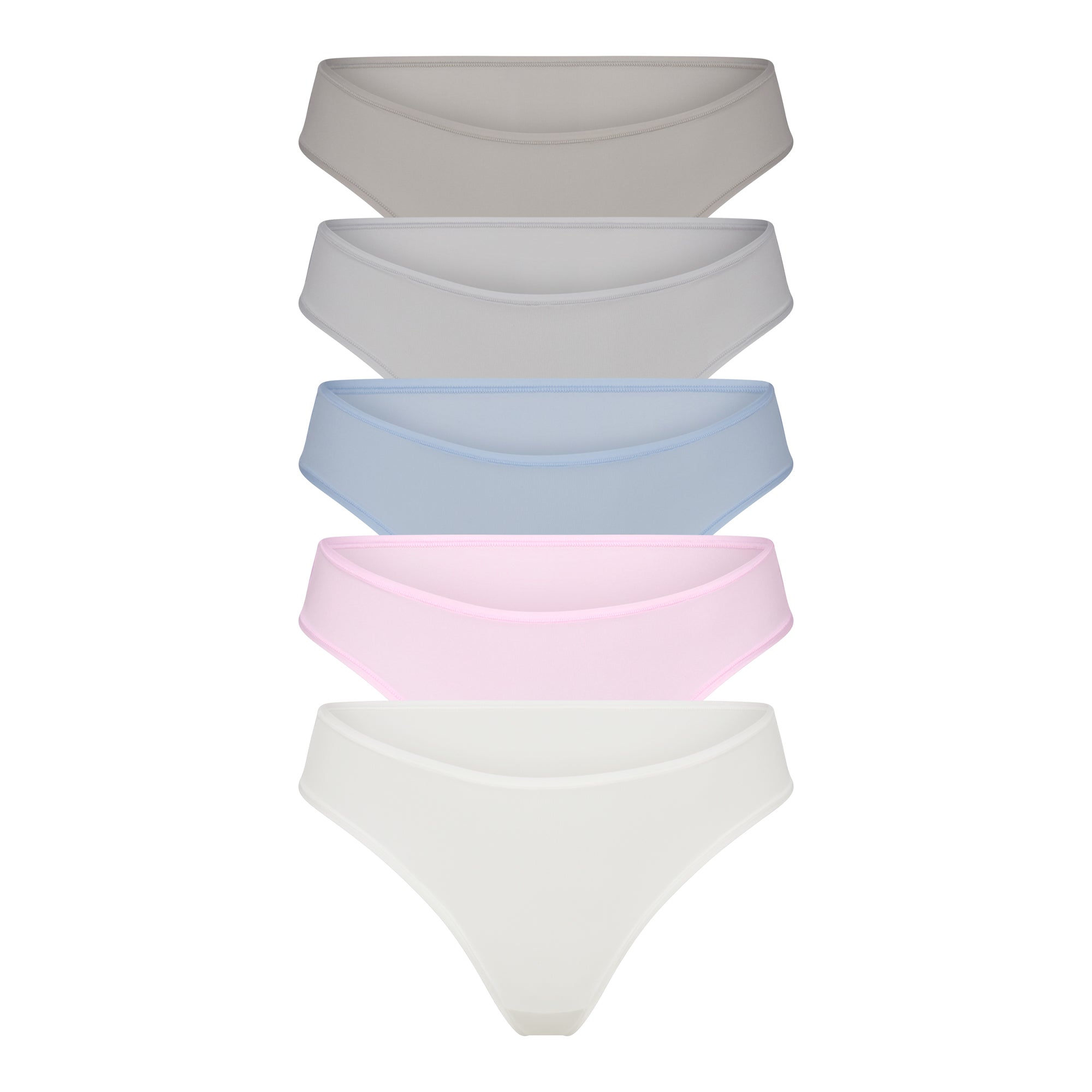FITS EVERYBODY THONG MULTI 3-PACK