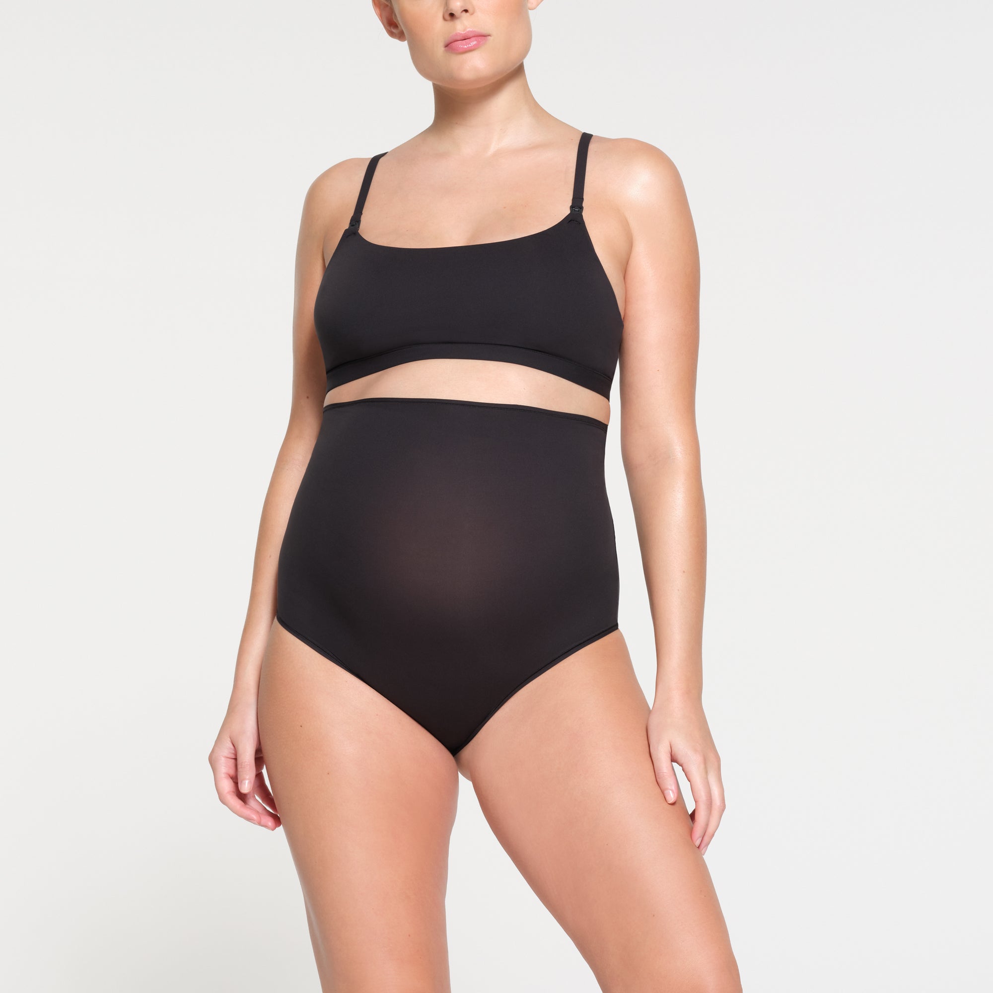 FITS EVERYBODY MATERNITY HIGH-WAISTED THONG