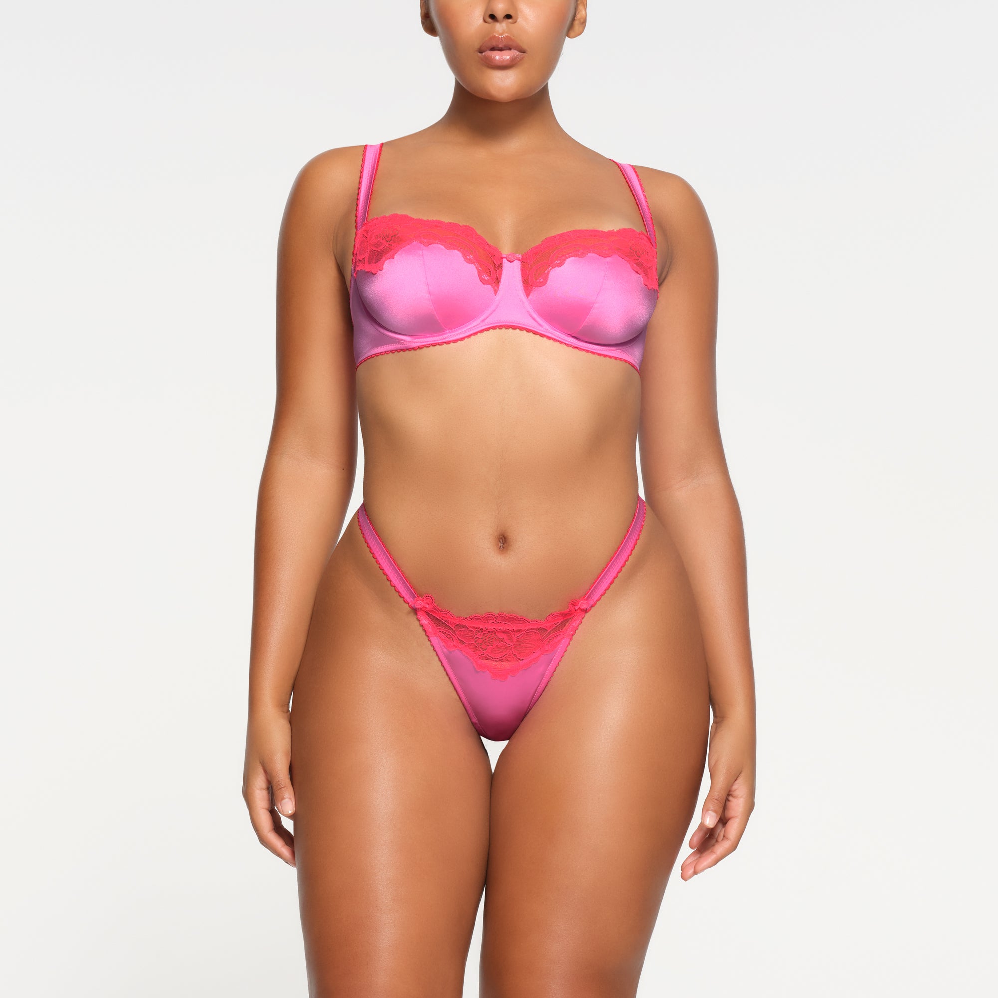 NWT~ SKIMS Kim K Thong / Color: Neon Orchid/ Size 3XL/ Style: (PN