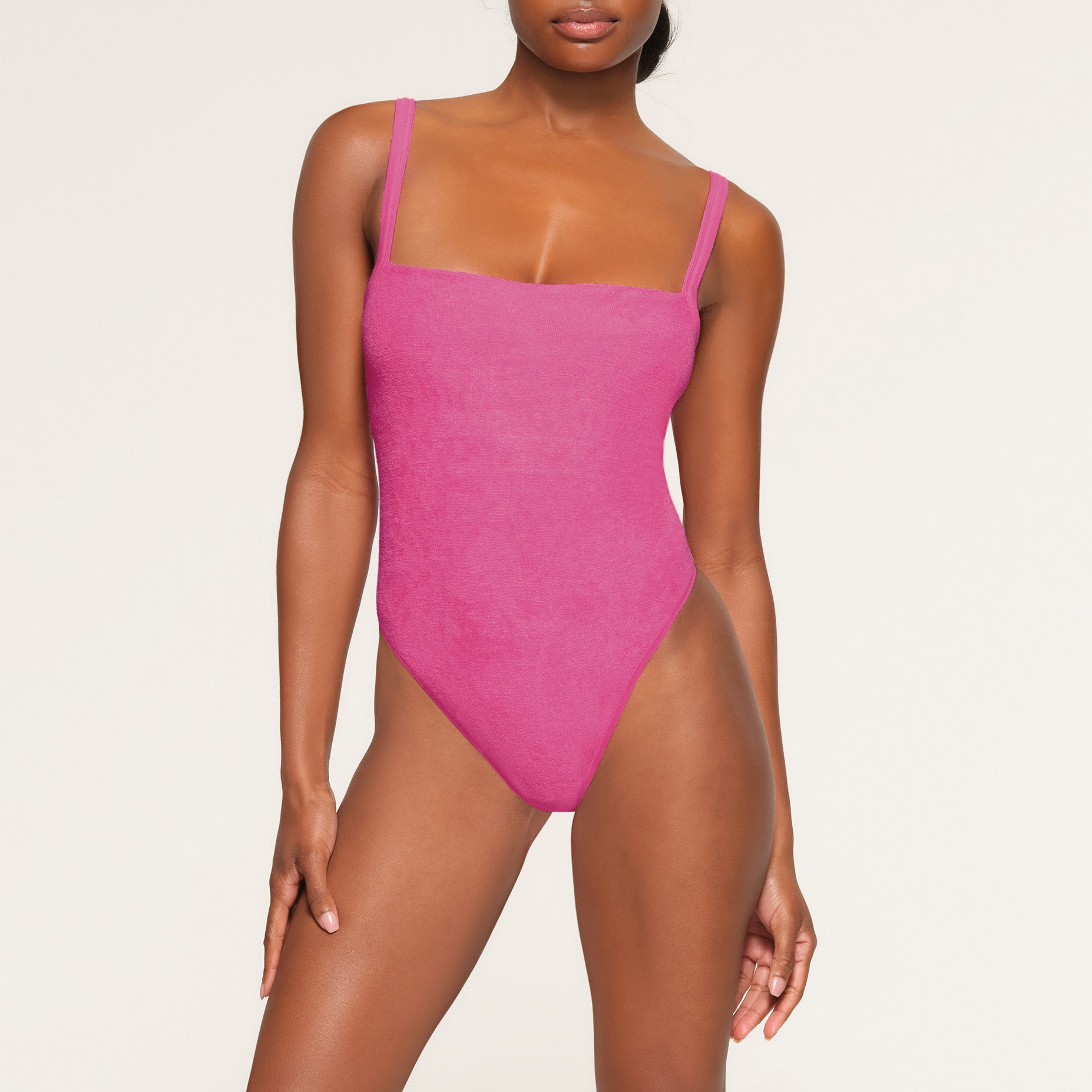 TERRY LOUNGE SEAMLESS BODYSUIT