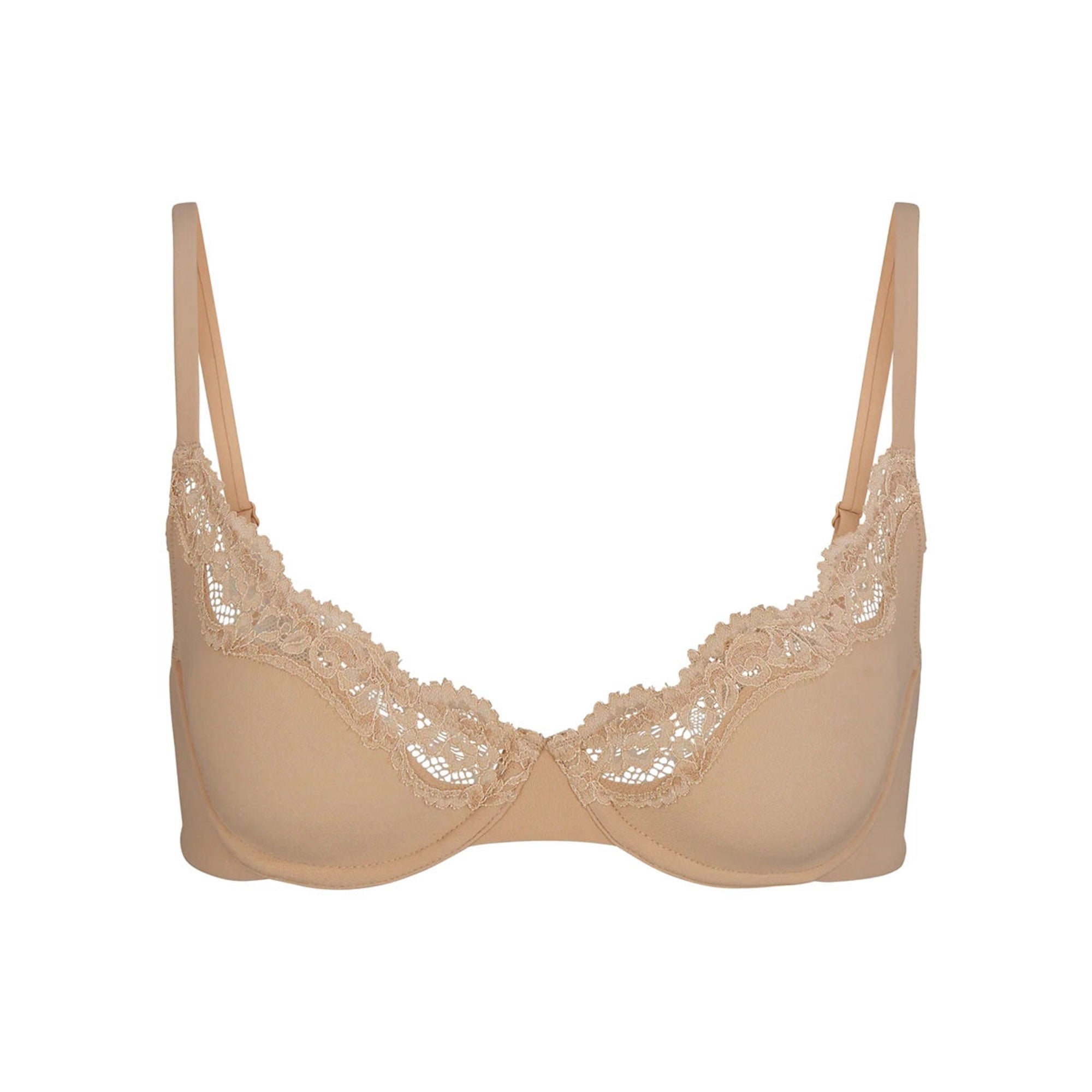 FITS EVERYBODY LACE UNLINED SCOOP BRA