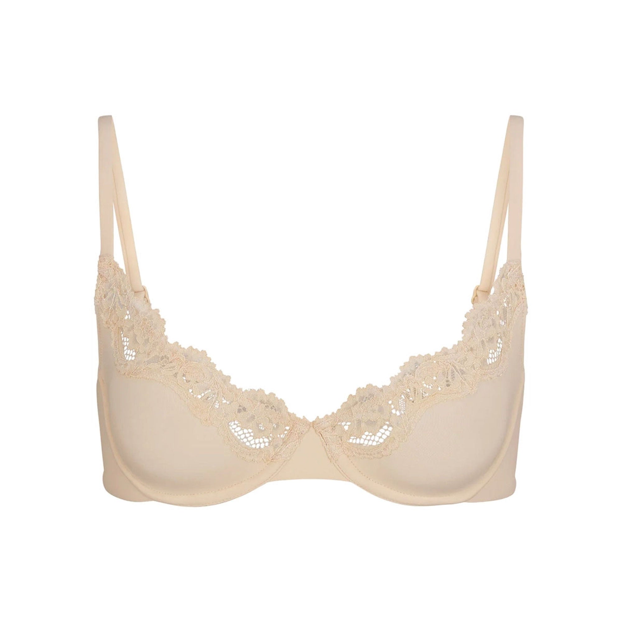 Track Weightless Scoop Bra - Sand - 44 - G at Skims