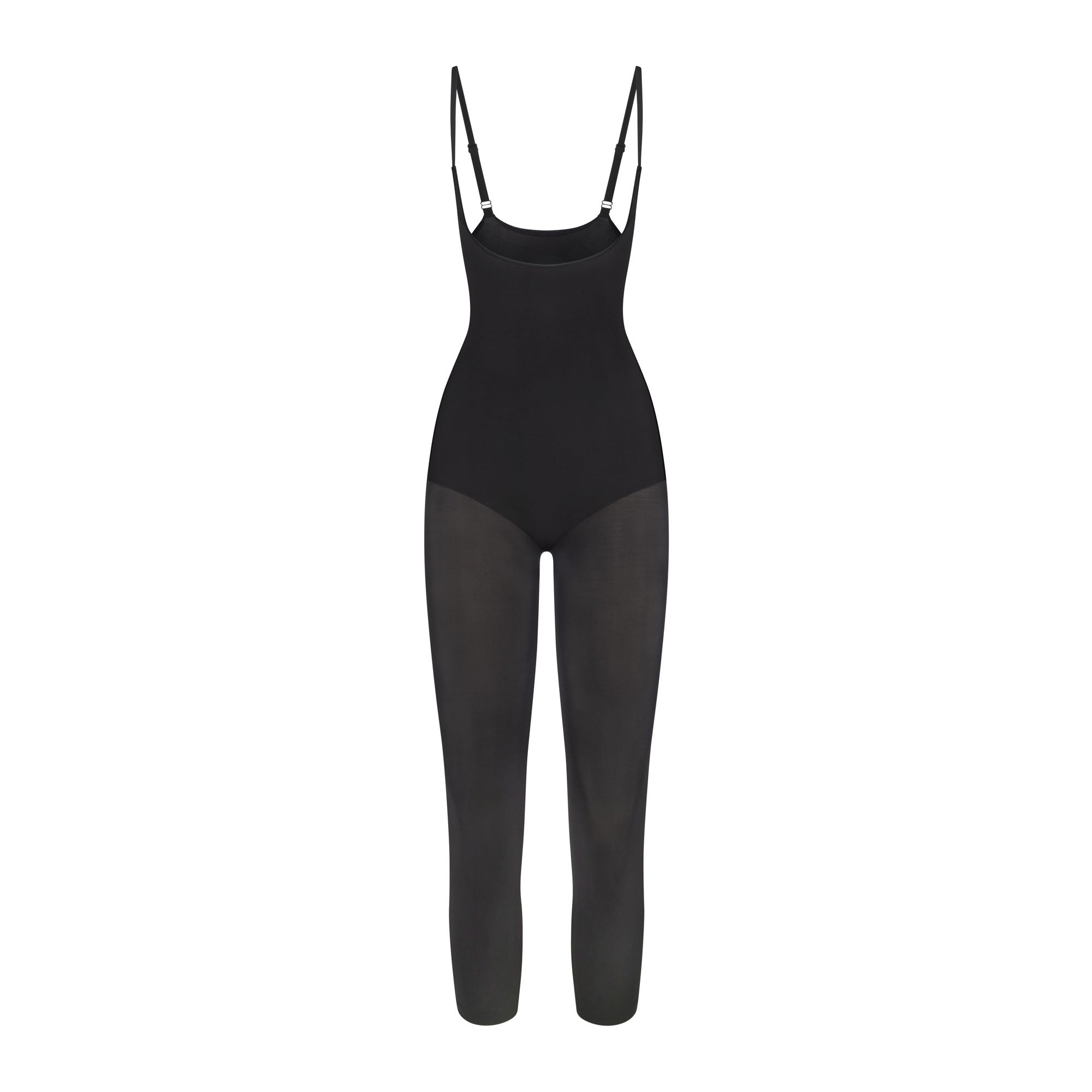 EVERYDAY SCULPT OPEN BUST CATSUIT | ONYX