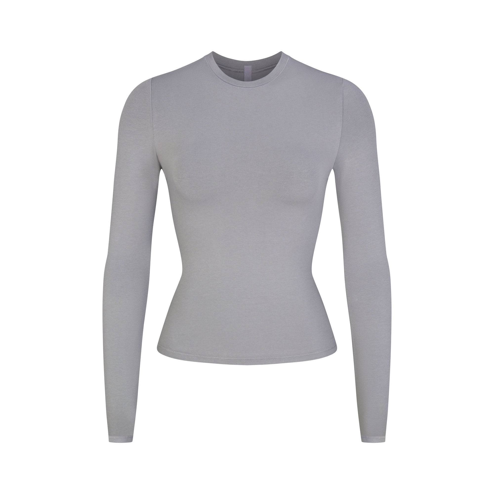 COTTON JERSEY LONG SLEEVE T-SHIRT